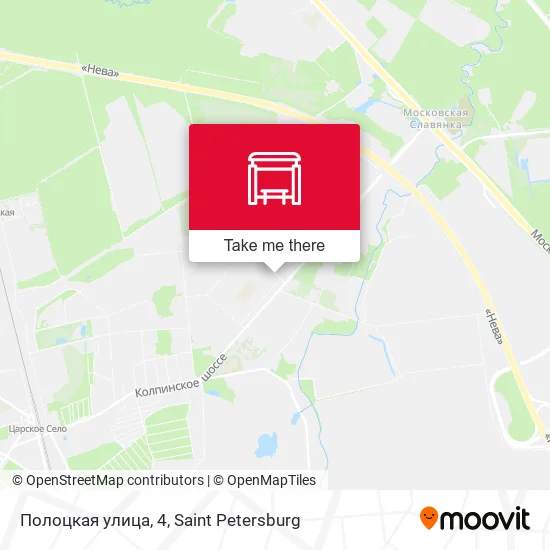 Полоцкая улица, 4 map