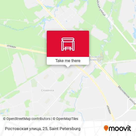 Ростовская улица, 25 map