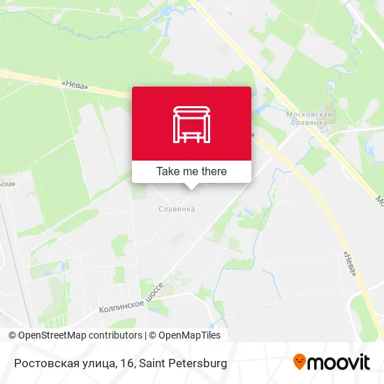 Ростовская улица, 16 map
