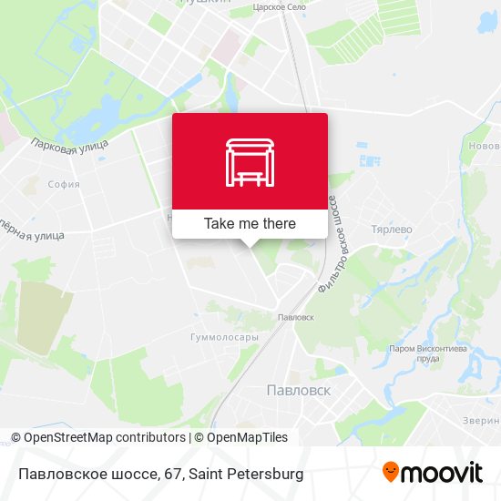 Павловское шоссе, 67 map