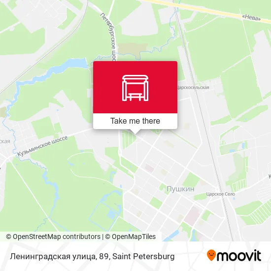 Ленинградская улица, 89 map