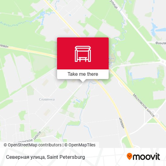 Северная улица map