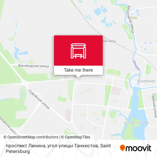 проспект Ленина, угол улицы Танкистов map