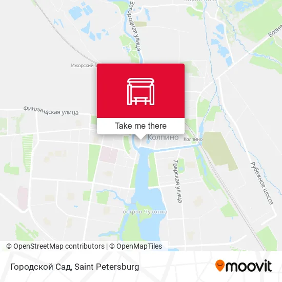 Городской Сад map