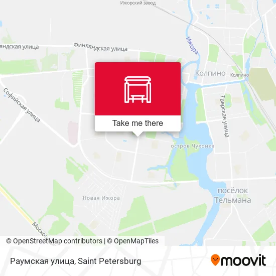 Раумская улица map