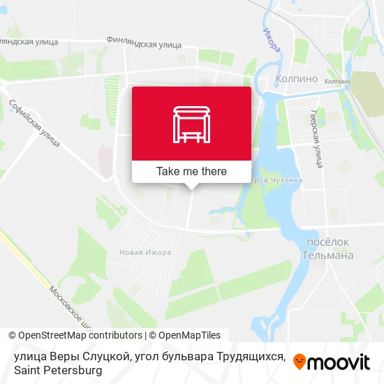 улица Веры Слуцкой, угол бульвара Трудящихся map