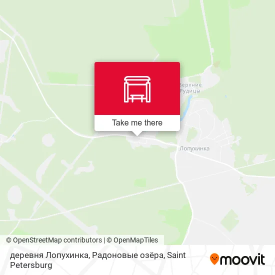 деревня Лопухинка, Радоновые озёра map