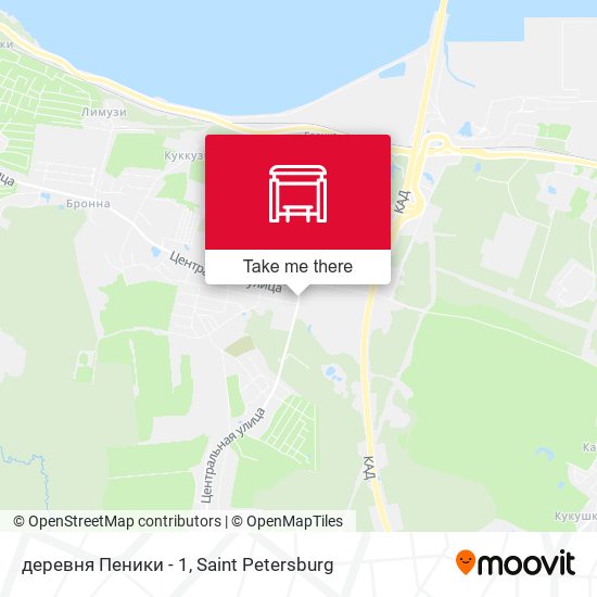 деревня Пеники - 1 map