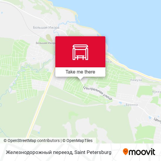 Железнодорожный переезд map