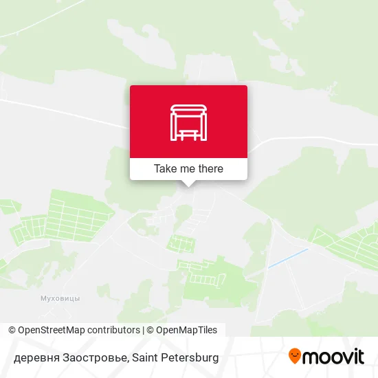 деревня Заостровье map