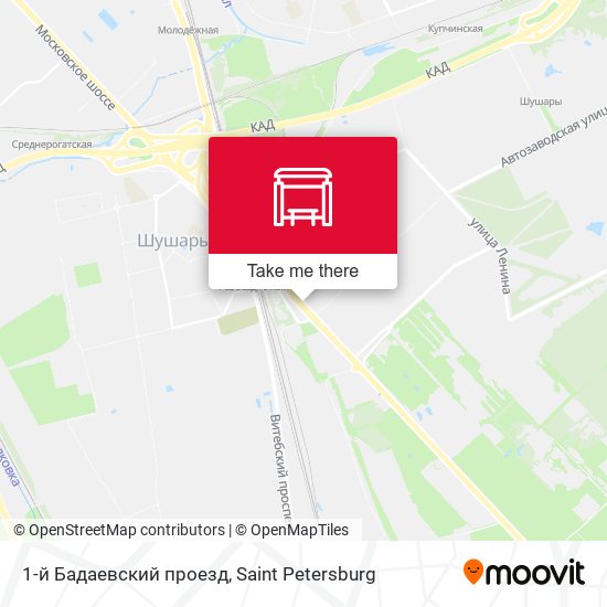 1-й Бадаевский проезд map