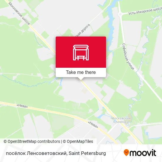 посёлок Ленсоветовский map