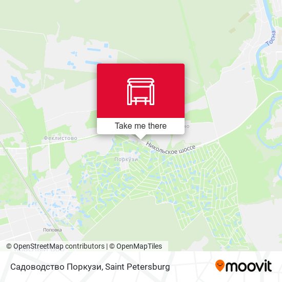 Садоводство Поркузи map