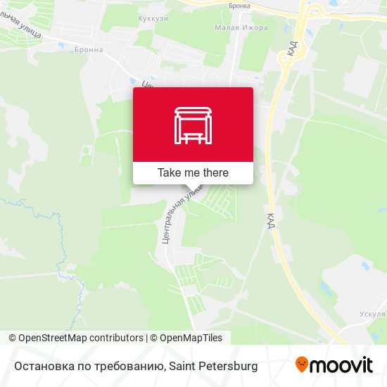 Остановка по требованию map