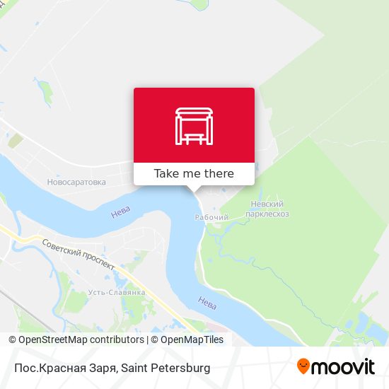 Пос.Красная Заря map