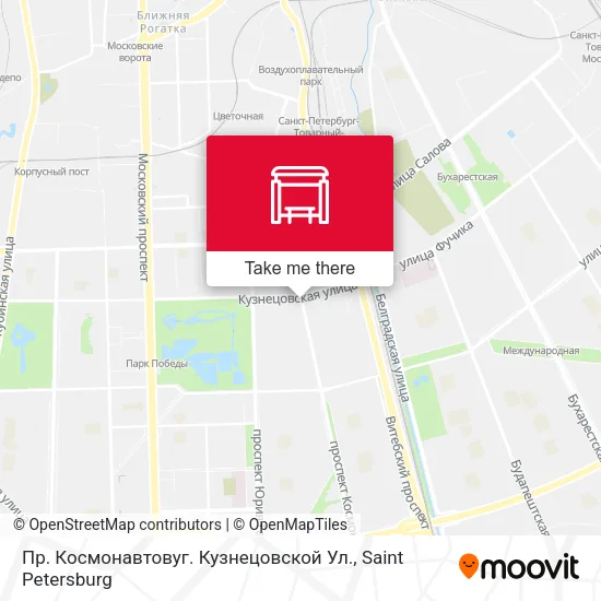 Пр. Космонавтовуг. Кузнецовской Ул. map