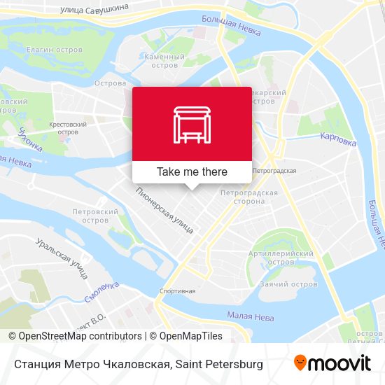 Станция Метро Чкаловская map
