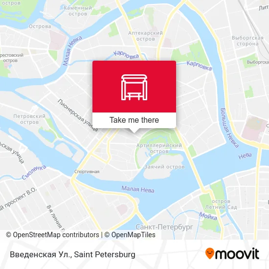 Введенская Ул. map