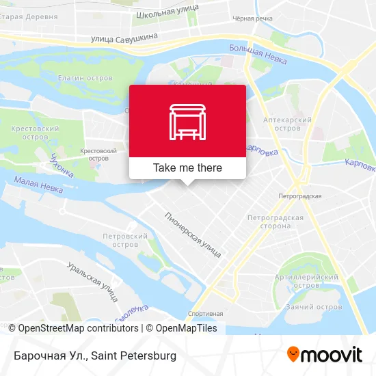 Барочная Ул. map