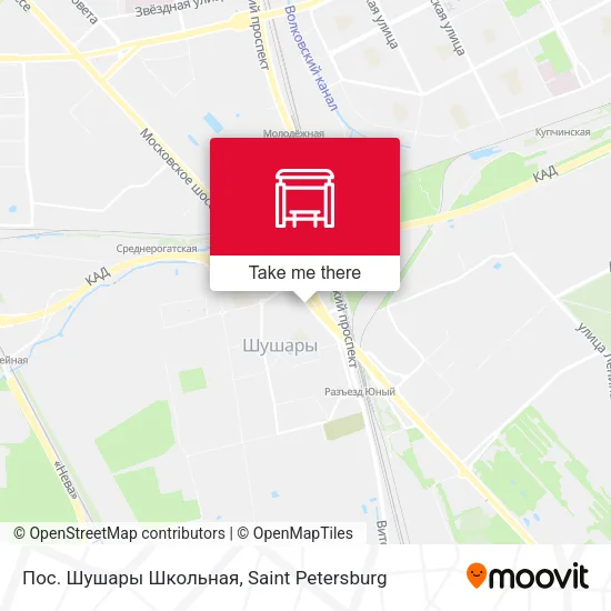 Пос. Шушары Школьная map