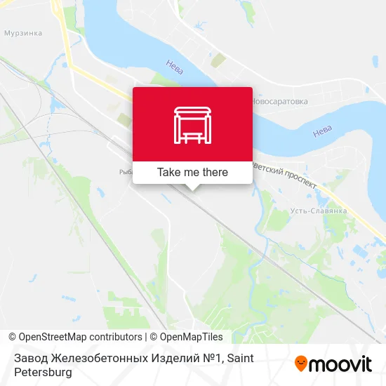 Завод Железобетонных Изделий №1 map