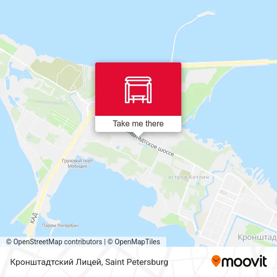 Кронштадтский Лицей map