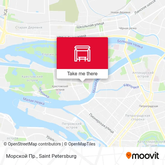 Морской Пр. map