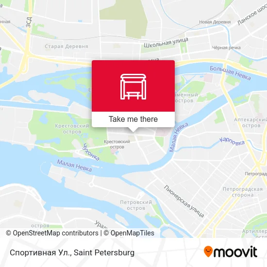 Спортивная Ул. map