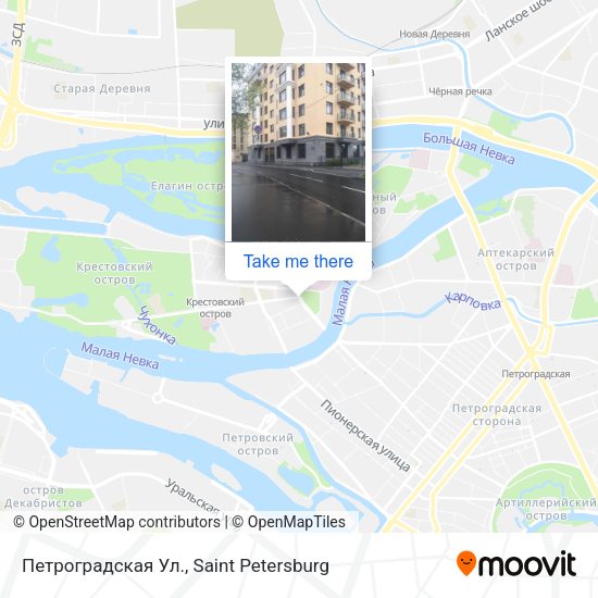 Петроградская Ул. map