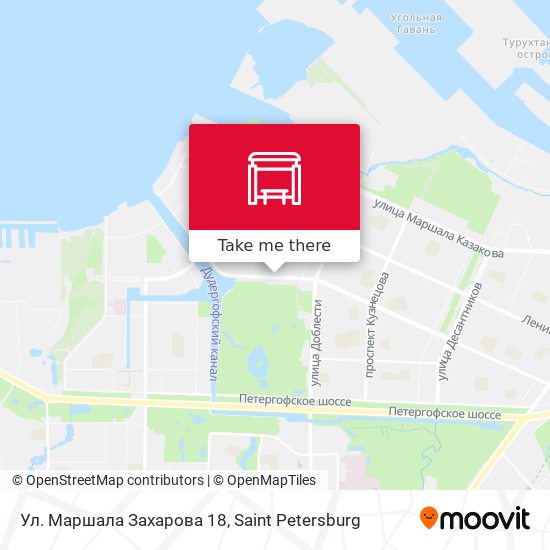 Ул. Маршала Захарова 18 map
