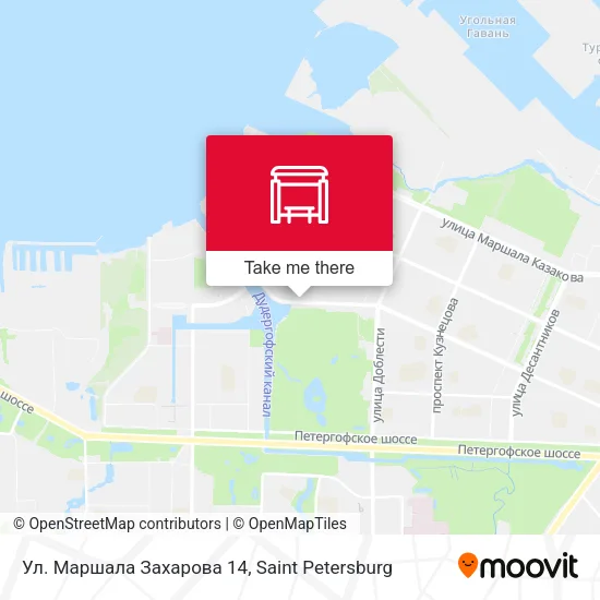 Ул. Маршала Захарова 14 map
