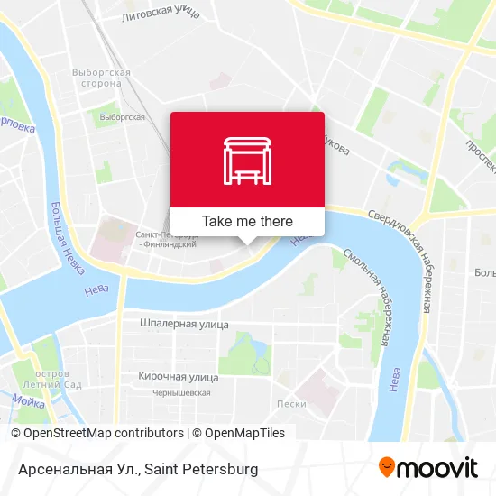 Арсенальная Ул. map