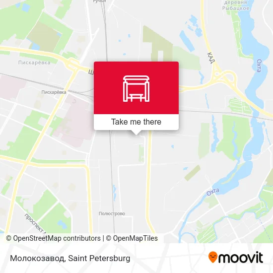 Молокозавод map