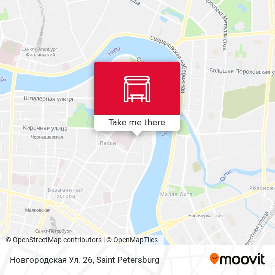 Новгородская Ул. 26 map