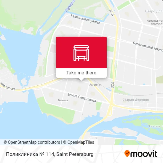 Поликлиника № 114 map