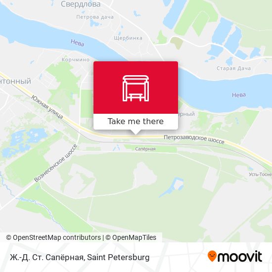 Ж.-Д. Ст. Сапёрная map