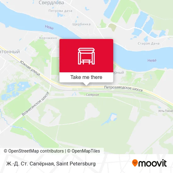 Ж.-Д. Ст. Сапёрная map