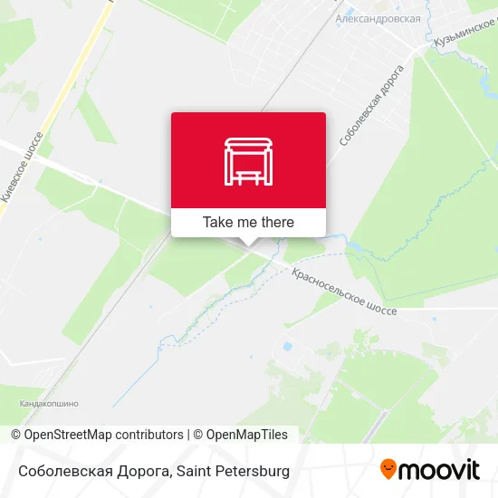 Соболевская Дорога map