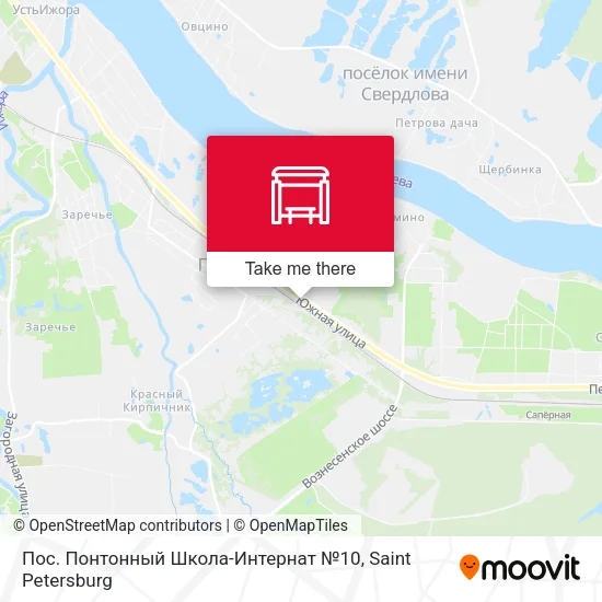 Пос. Понтонный Школа-Интернат №10 map