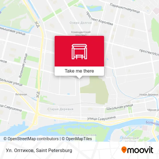 Ул. Оптиков map