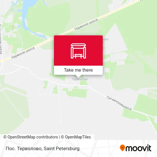 Пос. Терволово map