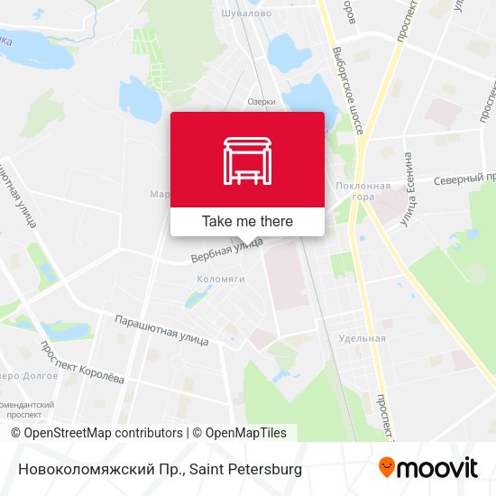 Новоколомяжский Пр. map
