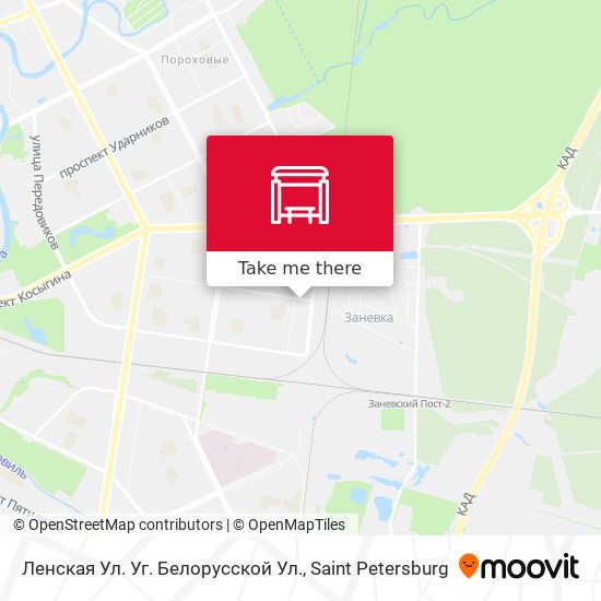 Ленская Ул. Уг. Белорусской Ул. map