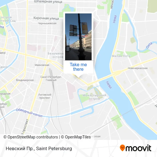 Невский Пр. map