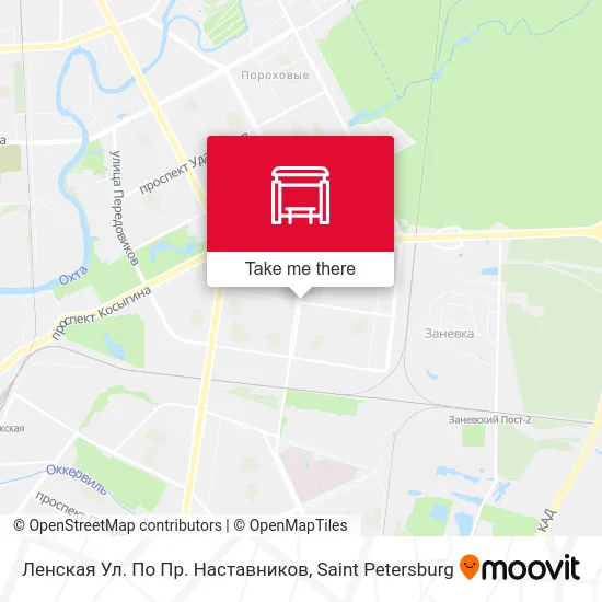 Ленская Ул. По Пр. Наставников map