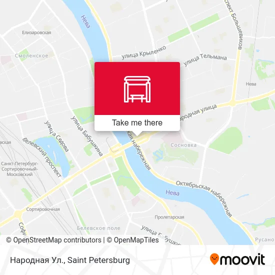 Народная Ул. map