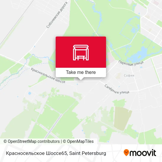 Красносельское Шоссе65 map