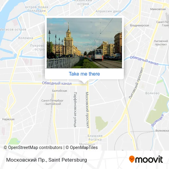 Московский Пр. map