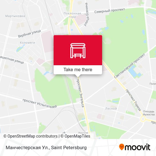 Манчестерская Ул. map