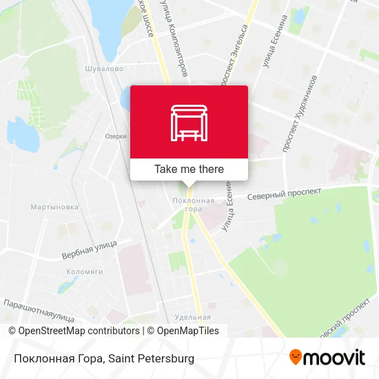 Поклонная Гора map
